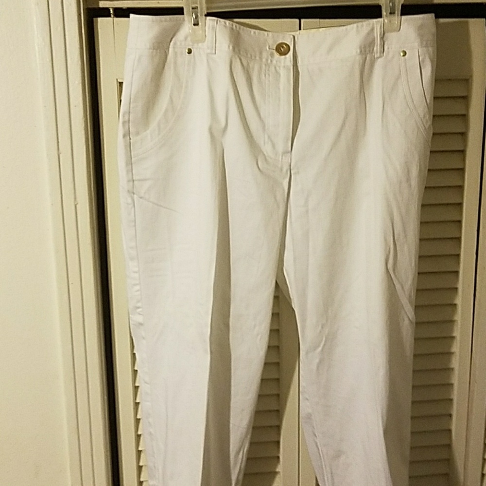 White capris